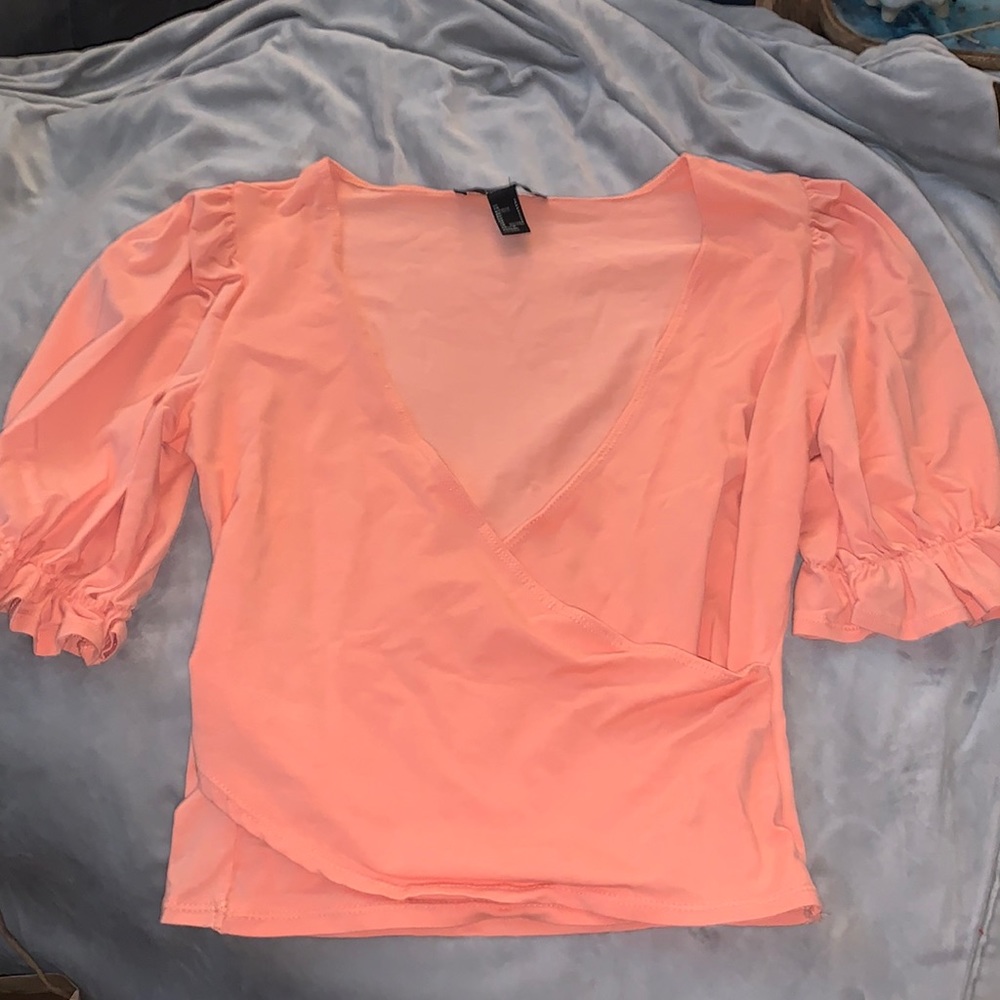 Cross over blouse